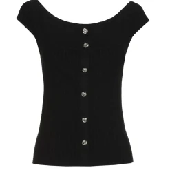 Vrouwen Caroline Biss 1242-10 / Aansluitende Geklede Top Met Stretch