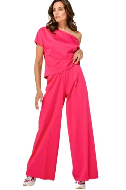 Vrouwen Caroline Biss 1668-74 / Asymmetrische Comfortabele Top In Katoen