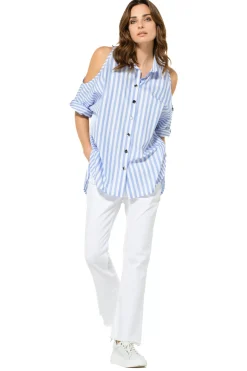 Vrouwen Caroline Biss 3560-90 / Comfortabele 7/8 Jeans, Bootcut, Normal Waist