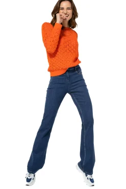 Vrouwen Caroline Biss 1519-23 / Comfortabele Bootcut Jeans, Normal Waist