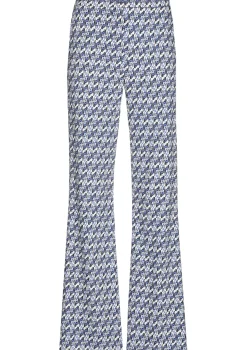 Vrouwen Caroline Biss 1550-29 / Comfortabele Broek, Bootcut, Normal Waist, Pop-Art Print