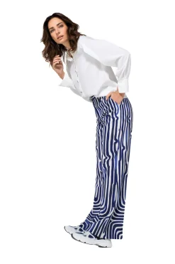 Vrouwen Caroline Biss 1534-29 / Comfortabele Broek, Recht Been, Normal Waist