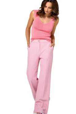 Vrouwen Caroline Biss 1553-71 / Comfortabele Citylook Broek, Recht Been, Normal Waist