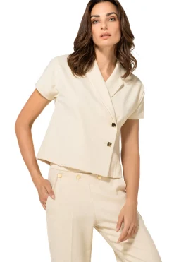 Vrouwen Caroline Biss 1583-34 / Comfortabele Citylook Broek, Recht Been, Normal Waist