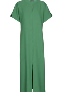 Vrouwen Caroline Biss 1124-62 / Comfortabele Rechtvallende Midi Jurk