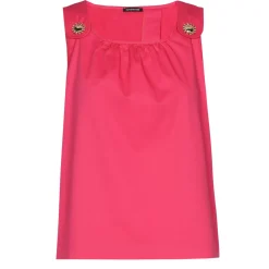 Vrouwen Caroline Biss 3673-74 / Comfortabele Top Met Rugeffect