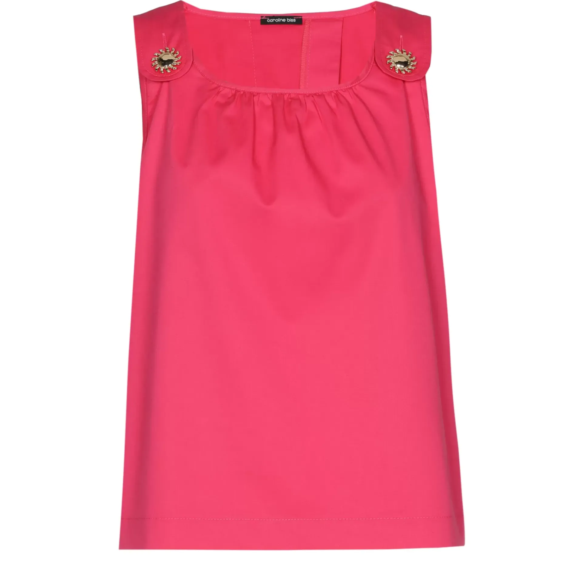 Vrouwen Caroline Biss 3673-74 / Comfortabele Top Met Rugeffect