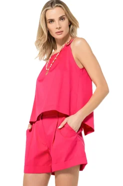 Vrouwen Caroline Biss 3673-74 / Comfortabele Top Met Rugeffect