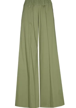 Vrouwen Caroline Biss 1569-60 / Comfortabele Wijde Broek In Katoen, Normal Waist