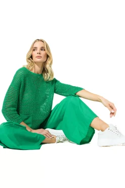 Vrouwen Caroline Biss 3213-61 / Doorzichtige Gehaakte Lange Pull