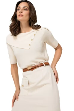 Vrouwen Caroline Biss 1245-34 / Elegante Fijn Gebreide Pull
