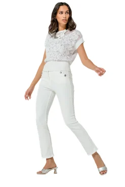 Vrouwen Caroline Biss 1266-91 / Elegante Half Doorschijnende Top