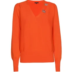 Vrouwen Caroline Biss 1259-53 / Fijn Gebreide Elegante Pull 2 Styles
