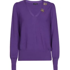Vrouwen Caroline Biss 1259-45 / Fijn Gebreide Elegante Pull 2 Styles