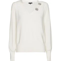 Vrouwen Caroline Biss 1259-91 / Fijn Gebreide Elegante Pull 2 Styles