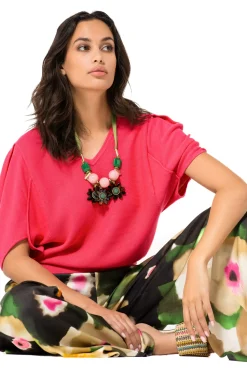 Vrouwen Caroline Biss 1247-74 / Fijn Gebreide Pull Met Mouweffect