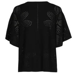 Vrouwen Caroline Biss 1249-10 / Fijn Gebreide Pull Met Bloemeffect