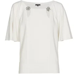 Vrouwen Caroline Biss 1258-91 / Fijn Gebreide Pull Met Fantasiemouw