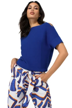 Vrouwen Caroline Biss 1246-26 / Fijn Gebreide Top Met Schoudereffect