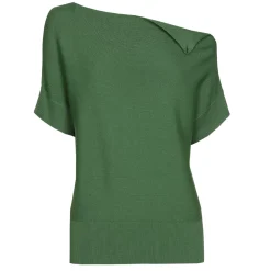 Vrouwen Caroline Biss 1246-62 / Fijn Gebreide Top Met Schoudereffect