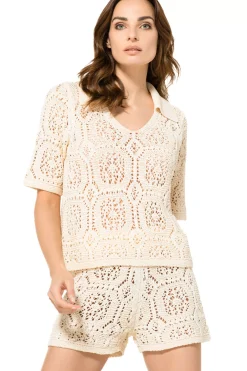 Vrouwen Caroline Biss 3216-93 / Gehaakte Pull