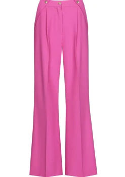 Vrouwen Caroline Biss 1582-73 / Geklede Comfortabele Broek, Recht Been, Mid Waist