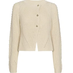 Vrouwen Caroline Biss 1281-34 / Grof Gebreide Bolero In Katoen