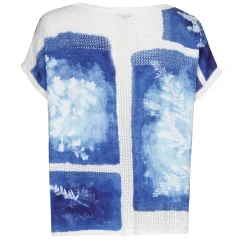Vrouwen Caroline Biss 3203-29 / Half Doorzichtige Gebreide Pull