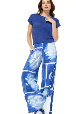 Vrouwen Caroline Biss 3215-26 / Half Doorzichtige Gebreide Pull