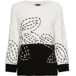 Vrouwen Caroline Biss 1298-19 / Katoenen Pull Bicolor