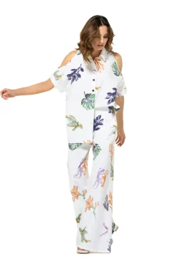 Vrouwen Caroline Biss 3682-69 / Lange Chemise Met Schoudereffect