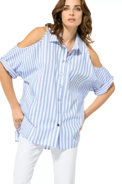 Vrouwen Caroline Biss 3678-24 / Lange Chemise Met Schoudereffect
