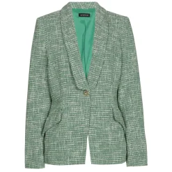 Vrouwen Caroline Biss 1888-62 / Licht Aansluitende Blazer In Lichte Bouclette