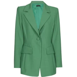 Vrouwen Caroline Biss 1823-62 / Licht Aansluitende Comfortabele Lange Citylook Blazer