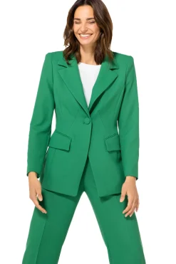 Vrouwen Caroline Biss 1823-62 / Licht Aansluitende Comfortabele Lange Citylook Blazer