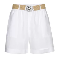 Vrouwen Caroline Biss 3568-90 / Linnen Short, Normal Waist