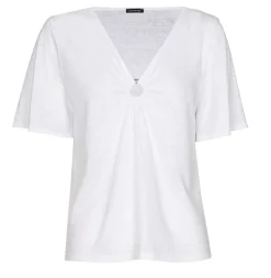 Vrouwen Caroline Biss 3971-90 / Linnen T-Shirt
