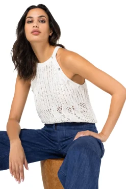 Vrouwen Caroline Biss 1232-91 / Los Gebreide Pull Met Afneembare Mouwen