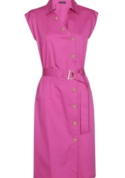 Vrouwen Caroline Biss 1176-73 / Rechtvallende Jurk Met Stretch