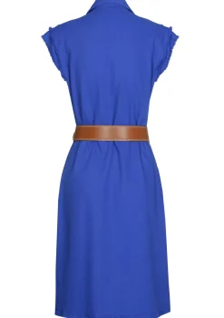 Vrouwen Caroline Biss 1113-27 / Rechtvallende Jurk Met Stretch