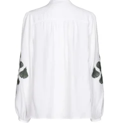 Vrouwen Caroline Biss 1625-69 / Rechtvallende Soepele Bloes Met Broderie