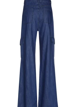Vrouwen Caroline Biss 1512-24 / Soepelvallende Cargojeans, Wijd Been, Normal Waist