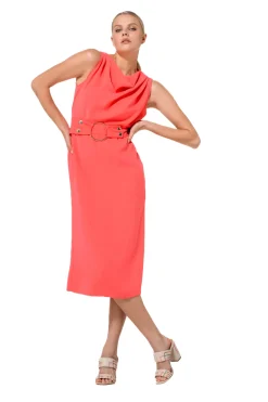 Vrouwen Caroline Biss 1120-72 / Soepelvallende Cocktailjurk