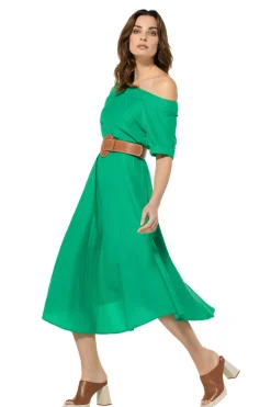 Vrouwen Caroline Biss 3154-61 / Soepelvallende Comfortabele Jurk