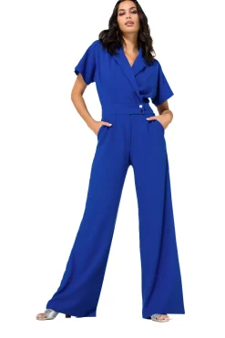 Vrouwen Caroline Biss 1580-26 / Soepelvallende Comfortabele Jumpsuit, Wijd Been