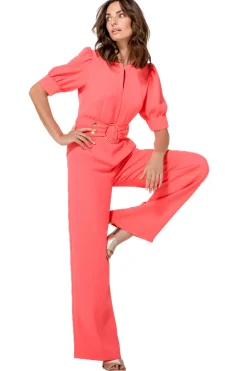 Vrouwen Caroline Biss 1522-72 / Soepelvallende Jumpsuit, Wijd Been