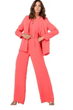 Vrouwen Caroline Biss 1522-72 / Soepelvallende Jumpsuit, Wijd Been