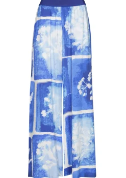 Vrouwen Caroline Biss 3564-29 / Soepelvallende Palazzo Broek, Normal Waist