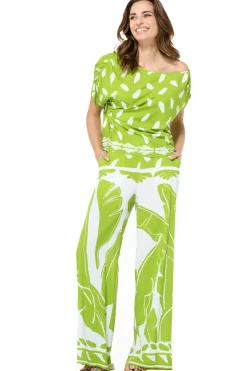 Vrouwen Caroline Biss 3556-79 / Soepelvallende Wijde Broek, Normal Waist